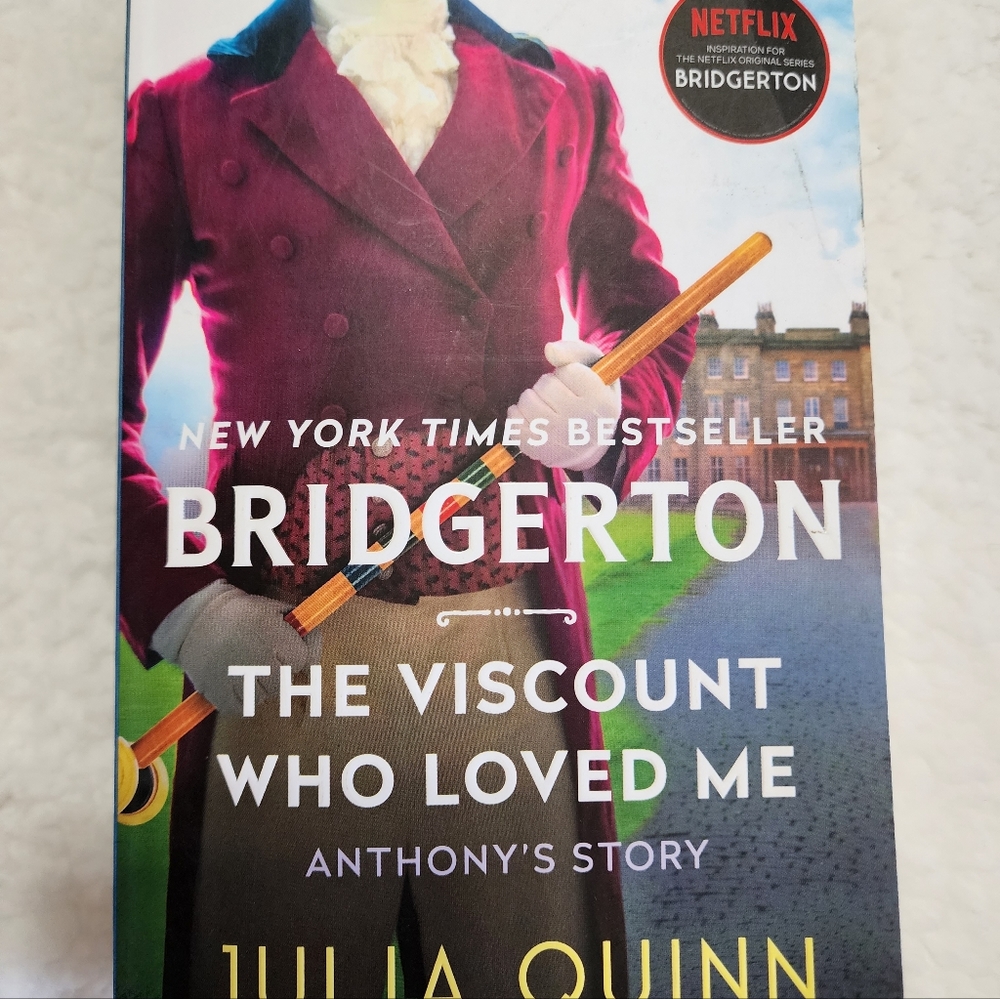 Paperback book... The Bridgerton